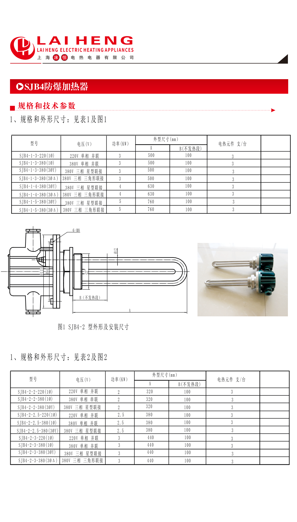 SJB4-1防爆加热器(图5)